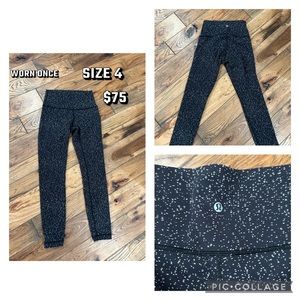 lulu leggings size 4